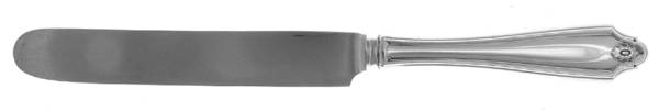 Georgian (Silverplate, 1912) Blunt Hollow Knife with Bolster