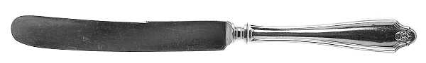 Georgian (Silverplate, 1912) Old French Hollow Knife with Bolster