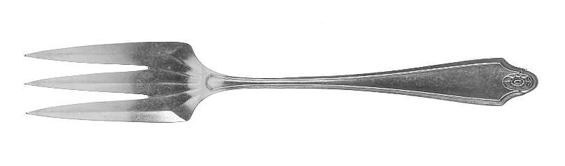 Georgian (Silverplate, 1912) Individual Salad Fork