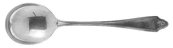 Georgian (Silverplate, 1912) Round Bowl Soup Spoon (Gumbo)