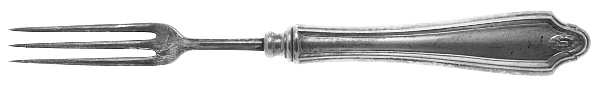 Georgian (Silverplate, 1912) Individual Solid Fruit Fork