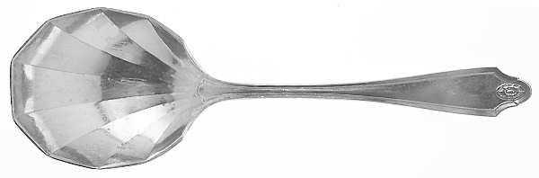 Georgian (Silverplate, 1912) Solid Shell Casserole Spoon