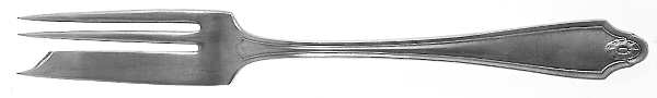 Georgian (Silverplate, 1912) Individual Pie Fork