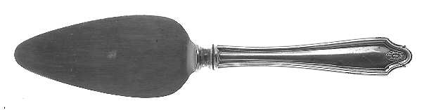 Georgian (Silverplate, 1912) Cheese Server with Silverplate Blade