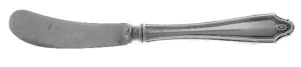 Georgian (Silverplate, 1912) Butter Spreader Hollow Hdl-Paddle/Stainless Blade