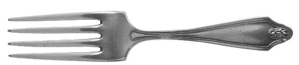 Georgian (Silverplate, 1912) Baby Fork