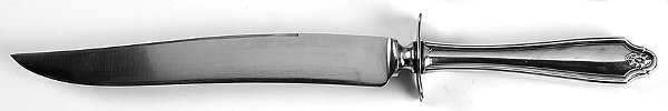 Georgian (Silverplate, 1912) Large Stainless Blade Roast Carving Knife