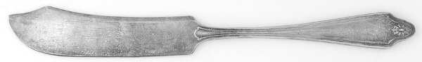 Georgian (Silverplate, 1912) Flat Handle Butter Spreader