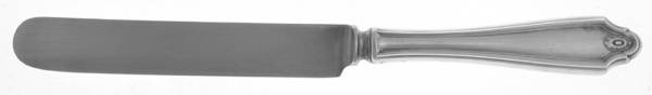 Georgian (Silverplate, 1912) Old French Hollow Knife with Bolster