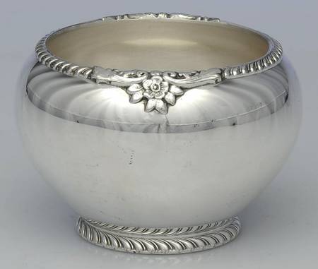 Georgian (Silverplate, Hollowware) Sugar Bowl No Lid