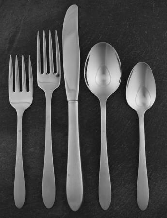 Glen Cove (Stainless) 5 Piece Place Setting