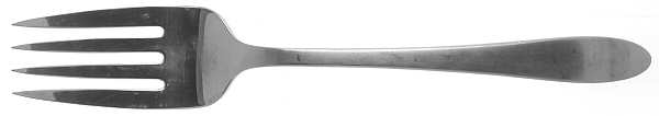 Glen Cove (Stainless) Medium Solid Cold Meat Serving Fork