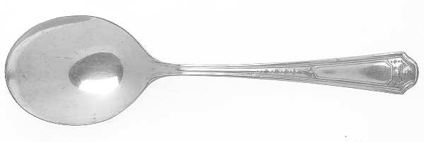 Glendale (Silverplate, 1930) Round Bowl Soup Spoon (Cream Soup)