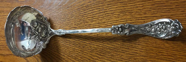 Glenrose (Silverplate, 1908) Solid Soup Ladle
