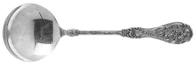 Glenrose (Silverplate, 1908) Round Bowl Soup Spoon (Bouillon)