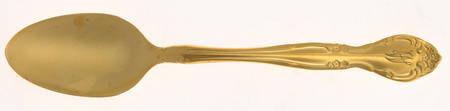 Golden Affection (Gold Electroplate) Demitasse Spoon