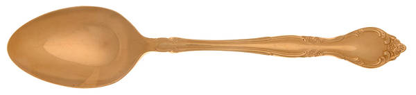 Golden Affection (Gold Electroplate) Tablespoon (Serving Spoon)