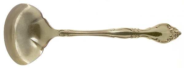 Golden Affection (Gold Electroplate) Solid Gravy Ladle