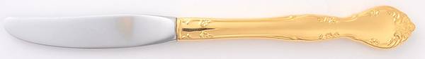 Golden Affection (Gold Electroplate) Hollow Handle Youth Knife