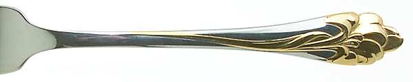 Golden Amaryllis (Stainless, Gold Accent) by Oneida Silver