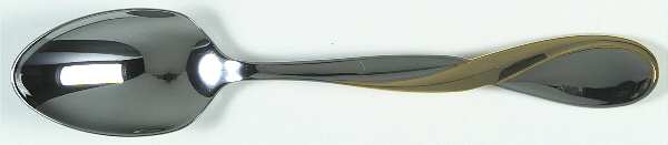 Golden Aquarius (Stainless, Gold Accent) Five O'Clock Teaspoon