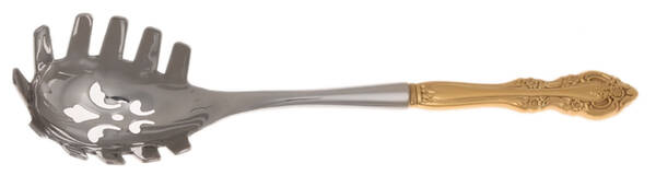 Golden Artistry (Gold Electroplate) Pasta Server with Stainless Bowl HC