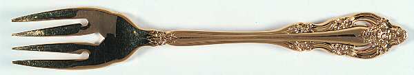 Golden Artistry (Gold Electroplate) Individual Salad Fork