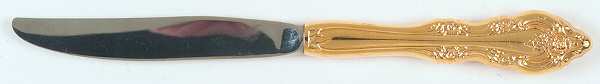 Golden Artistry (Gold Electroplate) Modern Hollow Knife