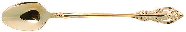 Golden Artistry (Gold Electroplate) Iced Tea Spoon