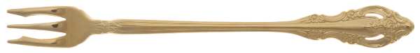 Golden Artistry (Gold Electroplate) Cocktail/Seafood Fork