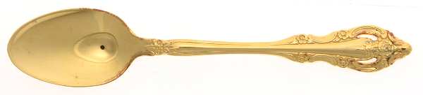 Golden Artistry (Gold Electroplate) Demitasse Spoon
