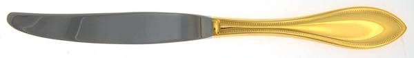 Golden Arbor (Gold Electroplate) Modern Solid Knife