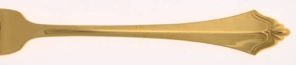 Golden Belcourt (Gold Electroplate) by Oneida Silver
