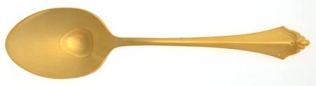 Golden Belcourt (Gold Electroplate) Place/Oval Soup Spoon