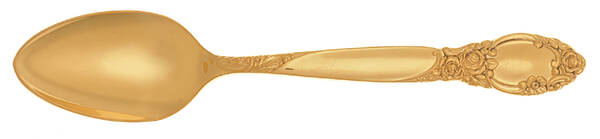 Golden Ballad-Country Lane (Gold Electroplate) Demitasse Spoon