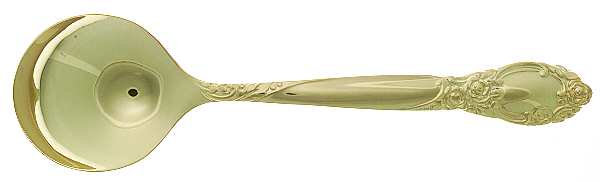 Golden Ballad-Country Lane (Gold Electroplate) Sugar Spoon