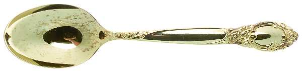 Golden Ballad-Country Lane (Gold Electroplate) Place/Oval Soup Spoon