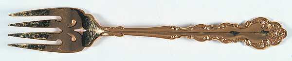 Gold Beethoven (Gold Electroplate) Individual Salad Fork