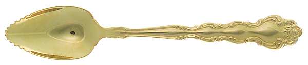 Gold Beethoven (Gold Electroplate) Fruit/Orange Spoon