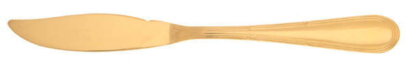 Golden Becket (Gold Electroplate) Individual Solid Fish Knife