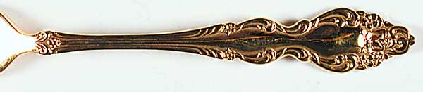 Golden Baroque Rose (Gold Electroplate) by Oneida Silver