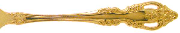 Golden Brahms (Gold Electroplate) by Oneida Silver