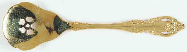 Golden Brahms (Gold Electroplate) Large Solid Jelly Server