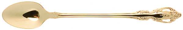 Golden Brahms (Gold Electroplate) Iced Tea Spoon