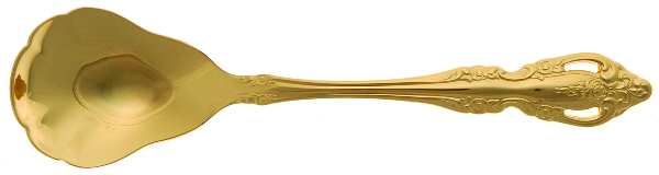 Golden Brahms (Gold Electroplate) Sugar Shell Spoon