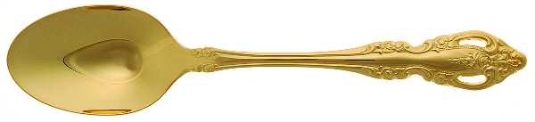 Golden Brahms (Gold Electroplate) Place/Oval Soup Spoon