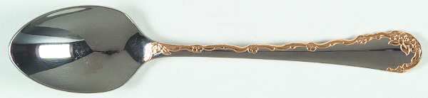 Golden Belle Rose (Stainless) Teaspoon