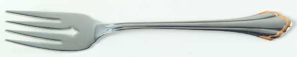 Golden Clarette (Stainless, Gold Accent) Individual Salad Fork