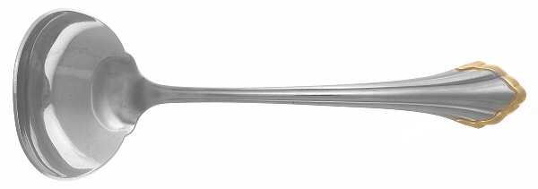 Golden Clarette (Stainless, Gold Accent) Solid Gravy Ladle