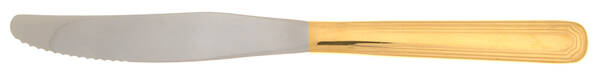 Golden Clairhill (Gold Electroplateate) Modern Solid Knife